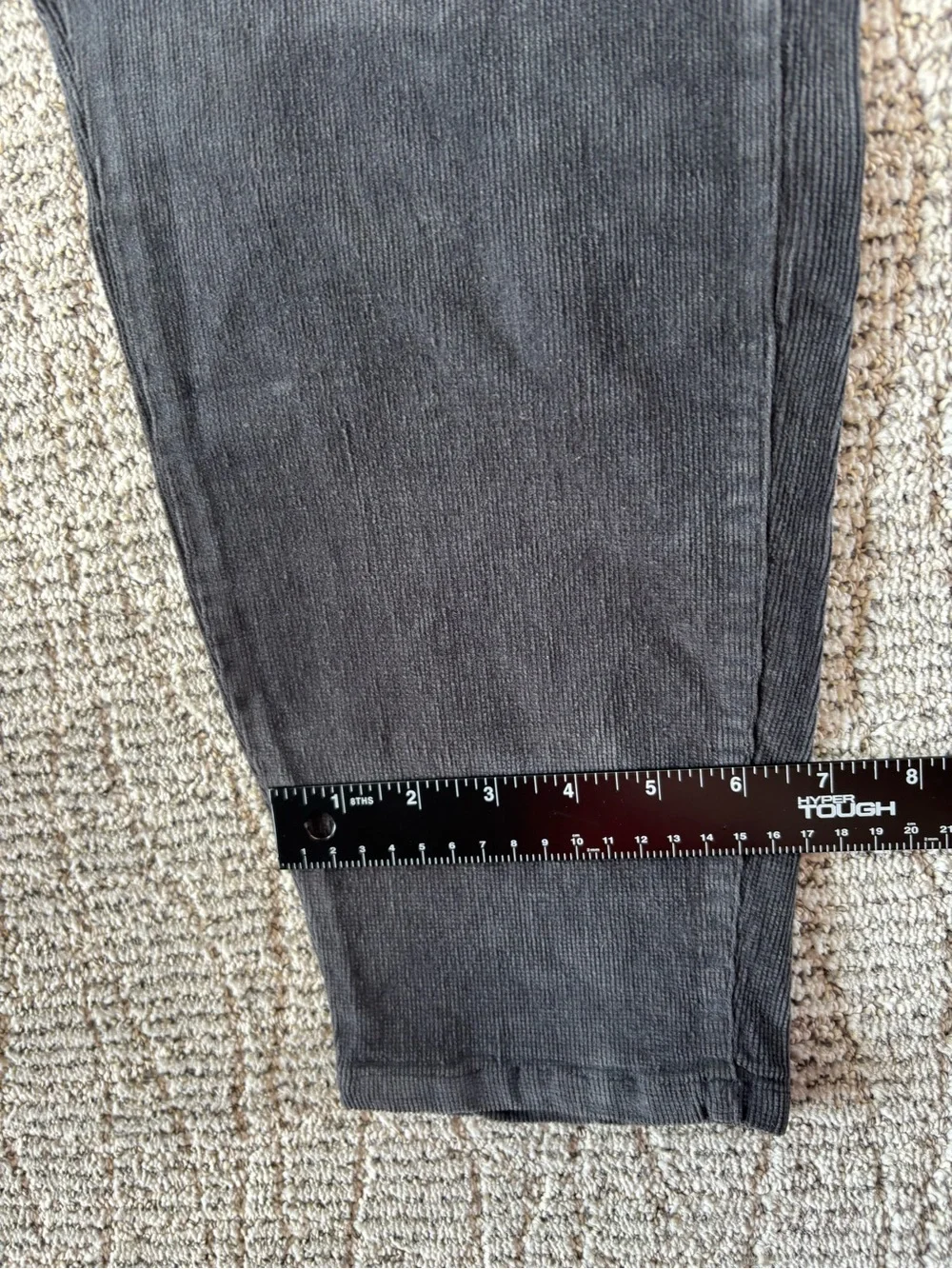 NEW Pistola Women’s Size 32 Dusk Gray‎ Corduroy Cropped Pants